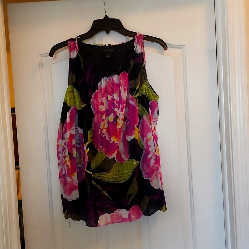 Tropical Sleeveless Top